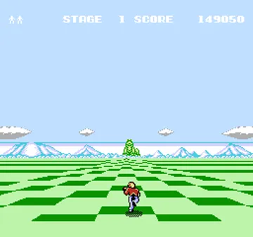Space Harrier (Japan) screen shot game playing